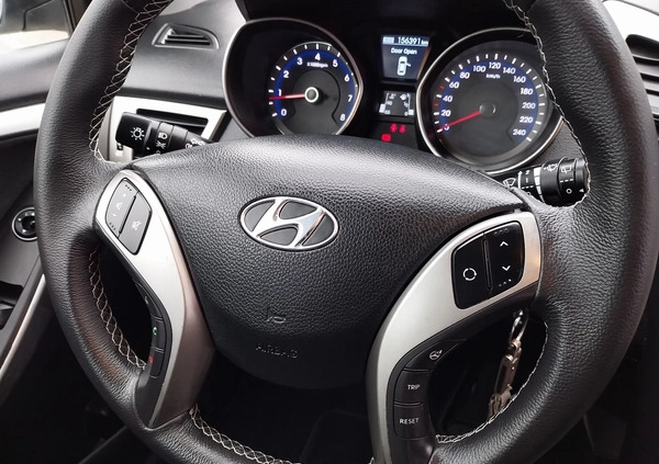 Hyundai I30 cena 34990 przebieg: 156000, rok produkcji 2014 z Brańsk małe 667